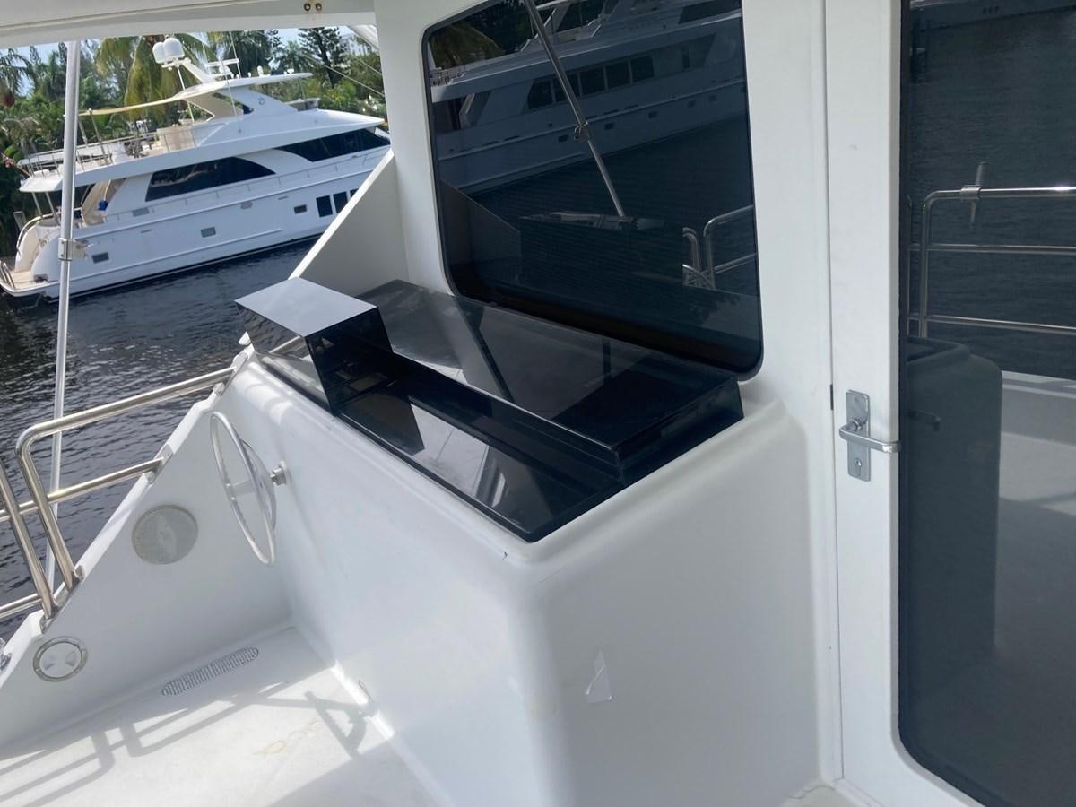 a boat parked in a harbor aboard LADY JANE Yacht for Sale