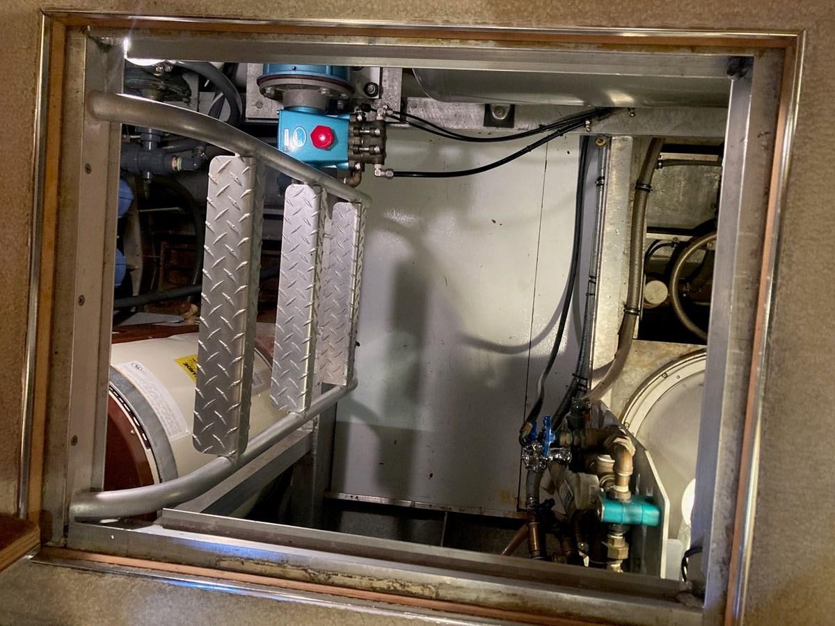 a machine with wires aboard LADY JANE Yacht for Sale