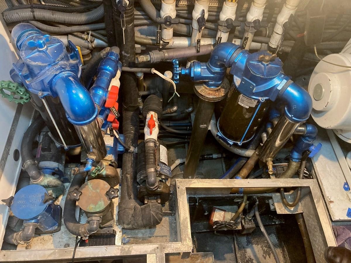 a machine with wires aboard LADY JANE Yacht for Sale