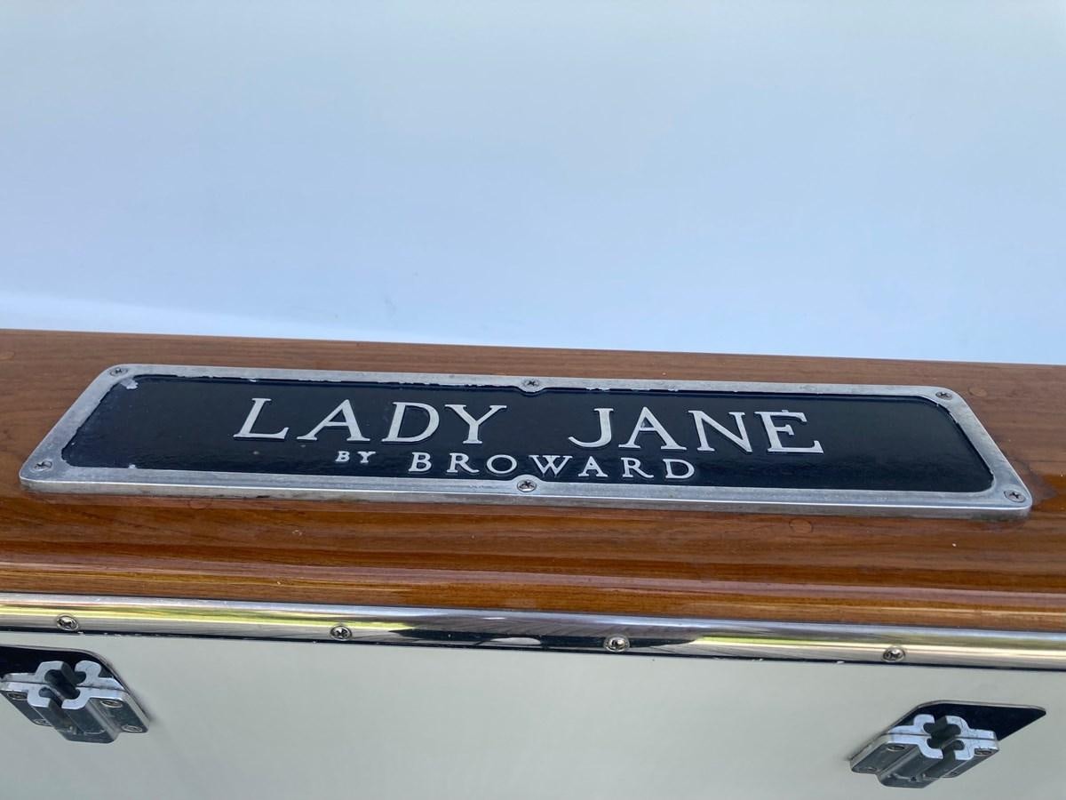 text, whiteboard aboard LADY JANE Yacht for Sale