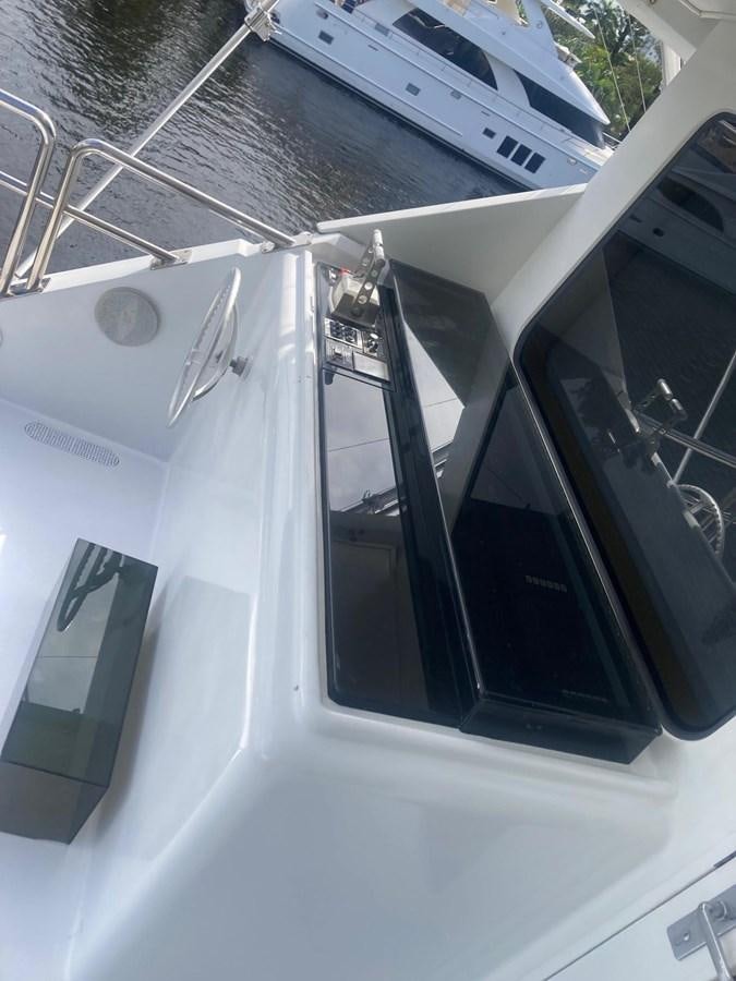 the front of a car aboard LADY JANE Yacht for Sale