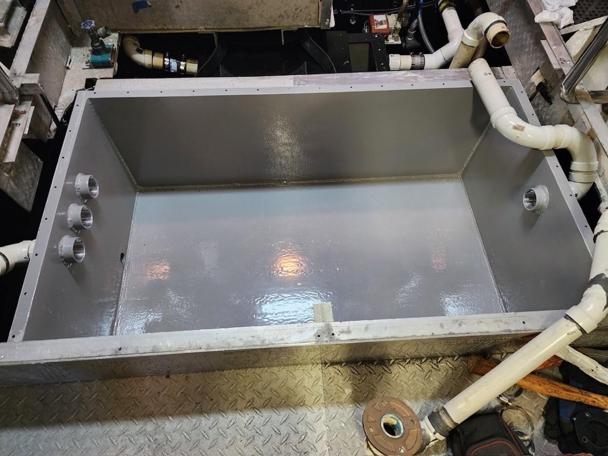 a machine with a metal frame aboard LADY JANE Yacht for Sale