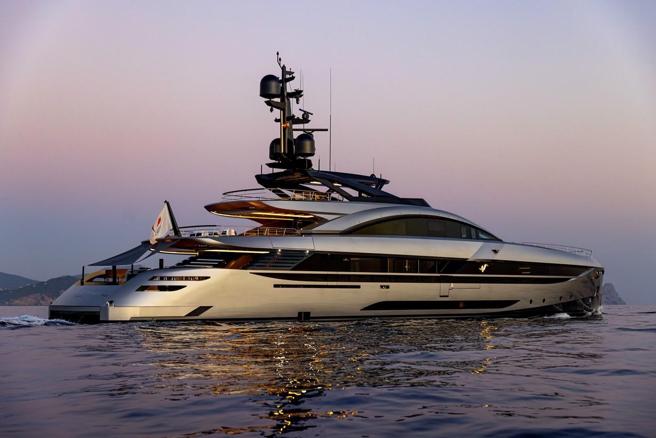 a boat in the water aboard NO STRESS Yacht for Sale