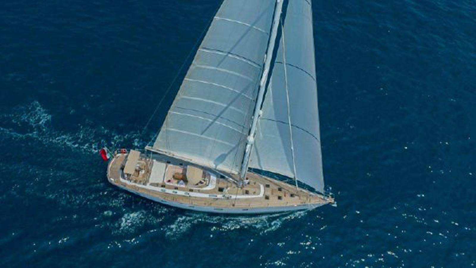 a boat in the water aboard WHITE DOLPHIN Yacht for Sale