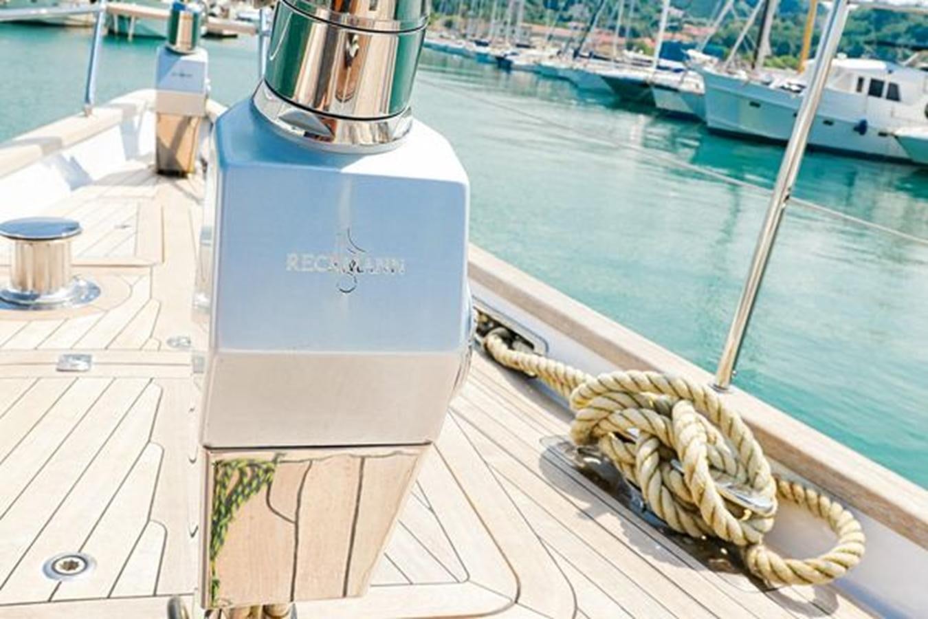 a fish on a boat aboard WHITE DOLPHIN Yacht for Sale