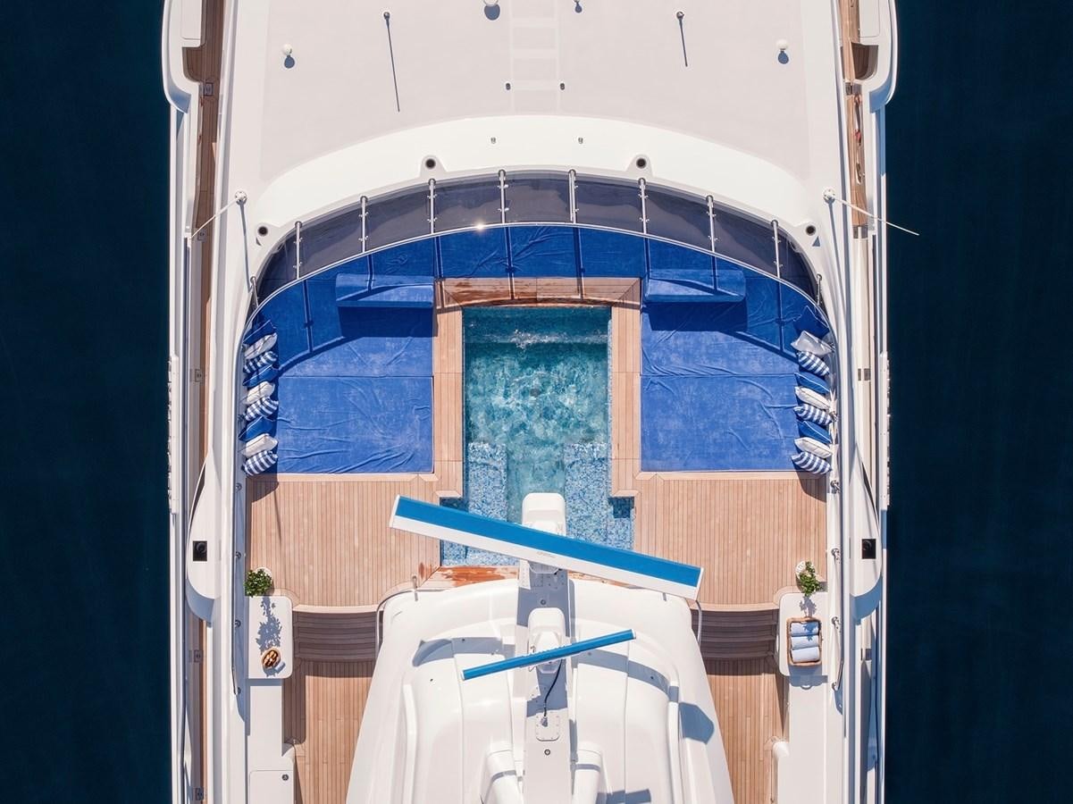a ladder with a window aboard MY LEGACY Yacht for Sale