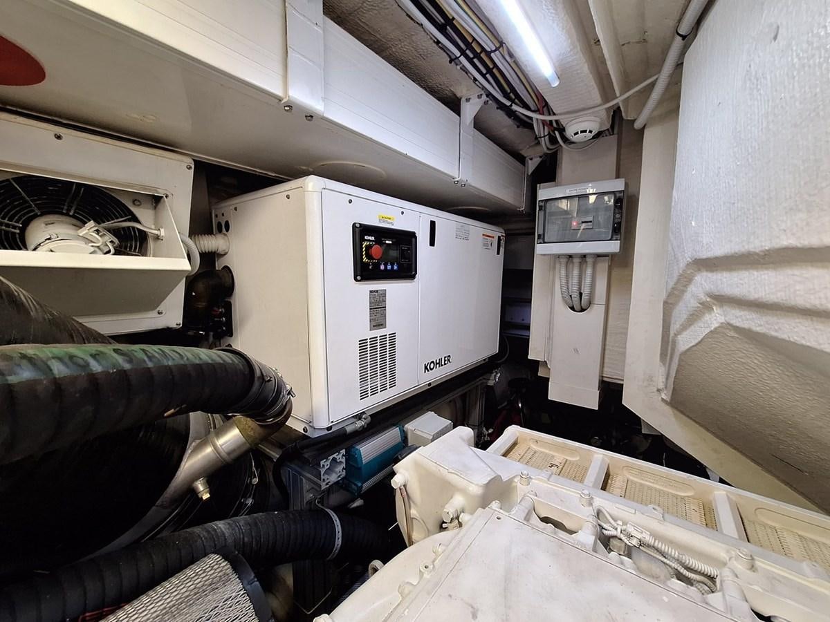 a room with a machine and equipment aboard CHILUCE Yacht for Sale