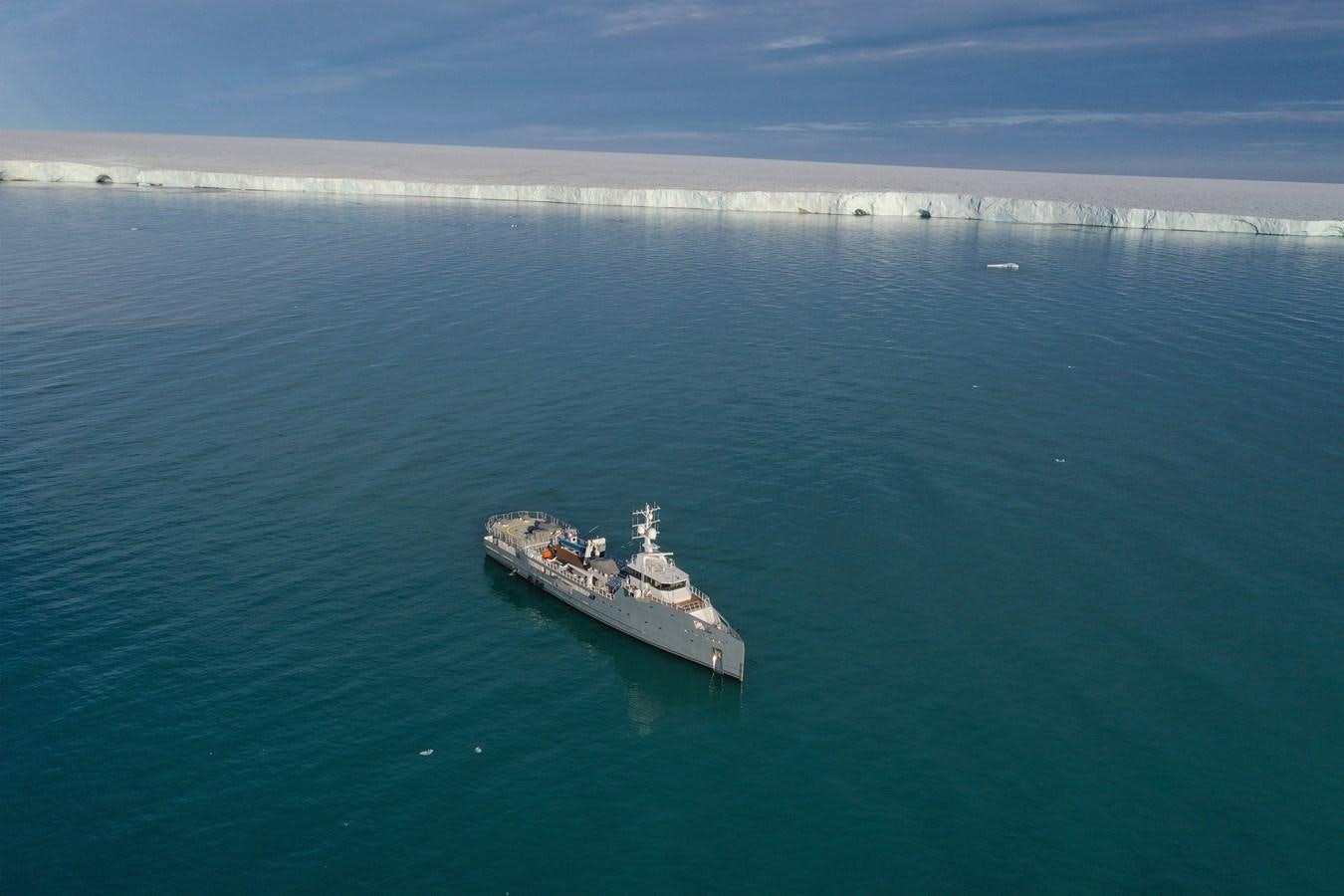 a boat in the water aboard WINGMAN Yacht for Sale