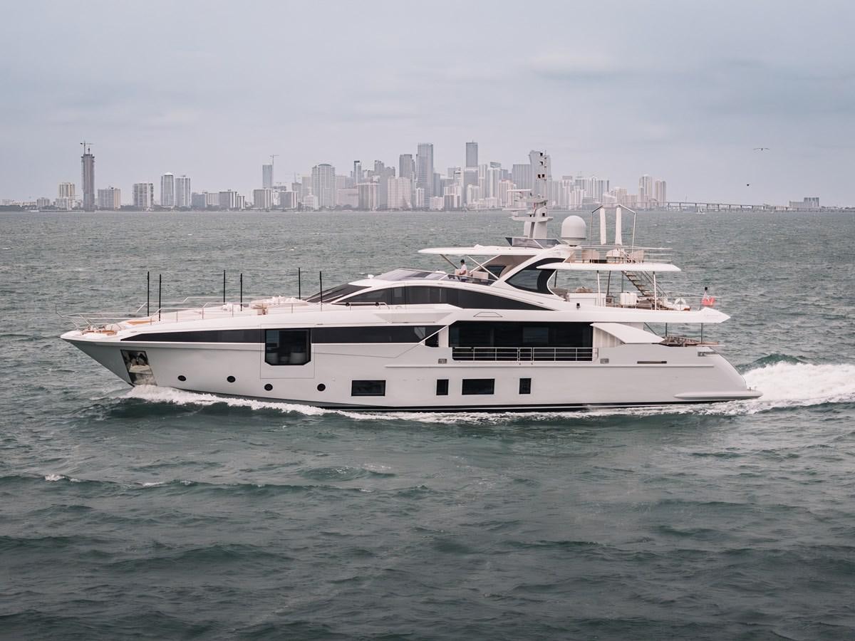 a boat in the water aboard AMICO Yacht for Sale