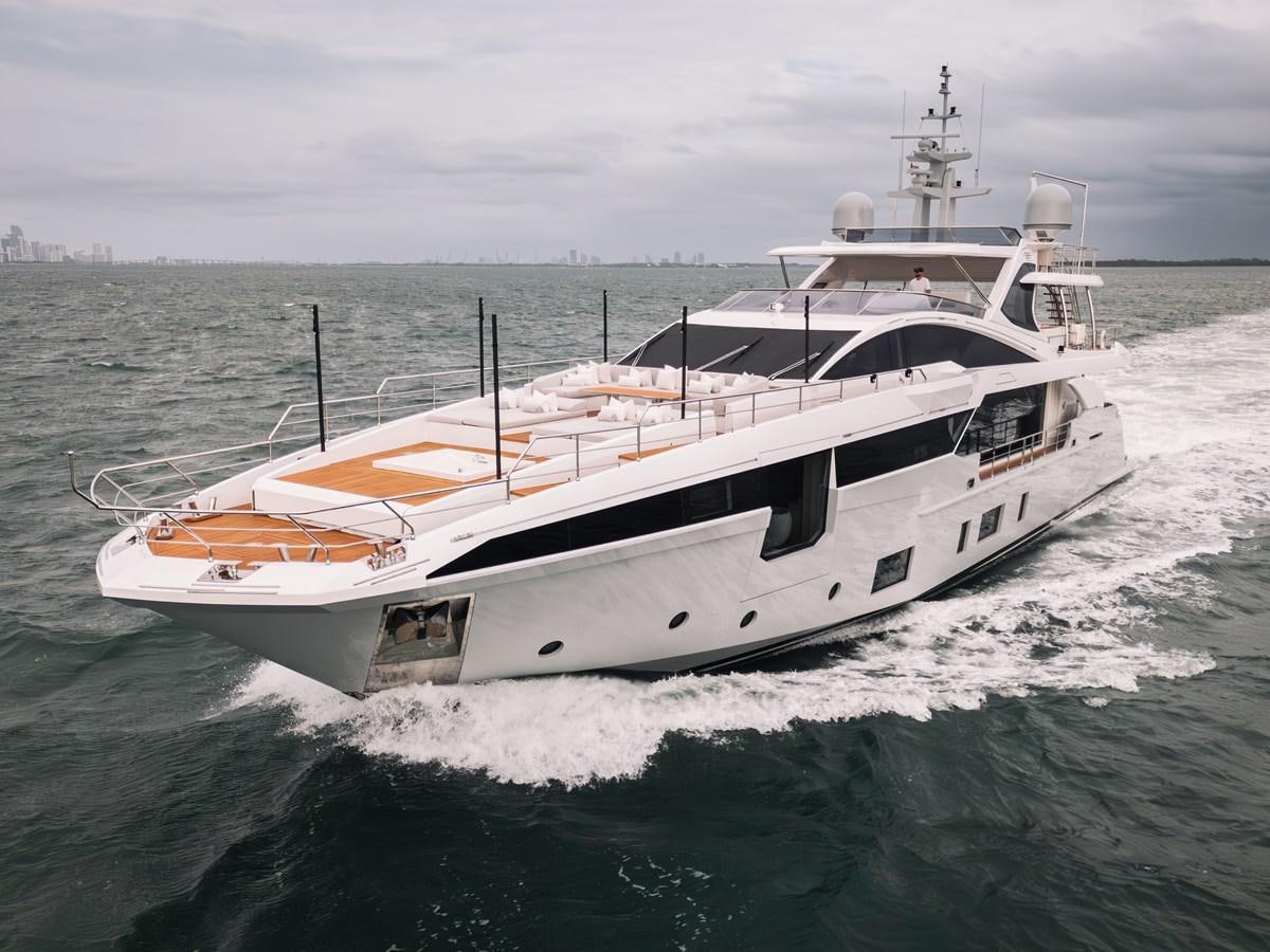 a boat on the water aboard AMICO Yacht for Sale