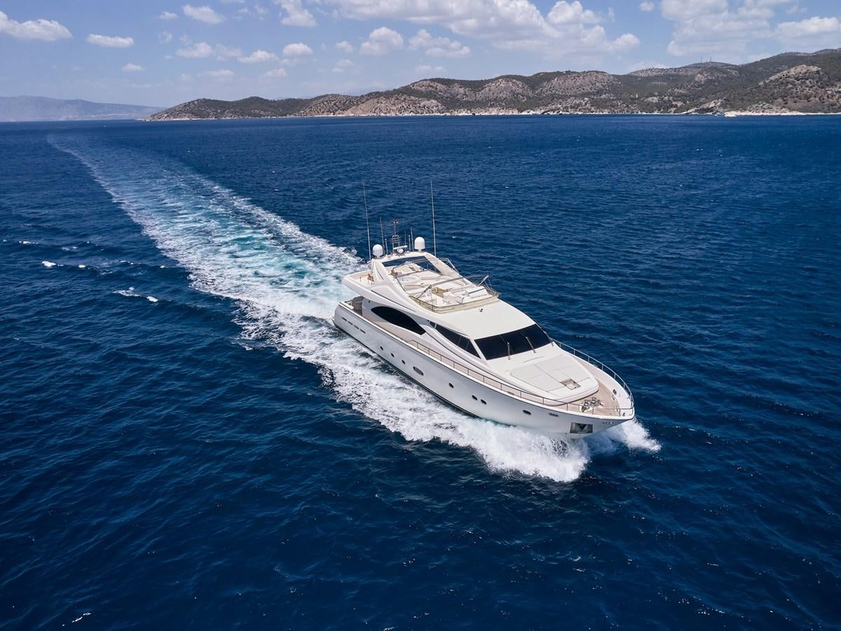 a boat on the water aboard ESTIA YI Yacht for Sale