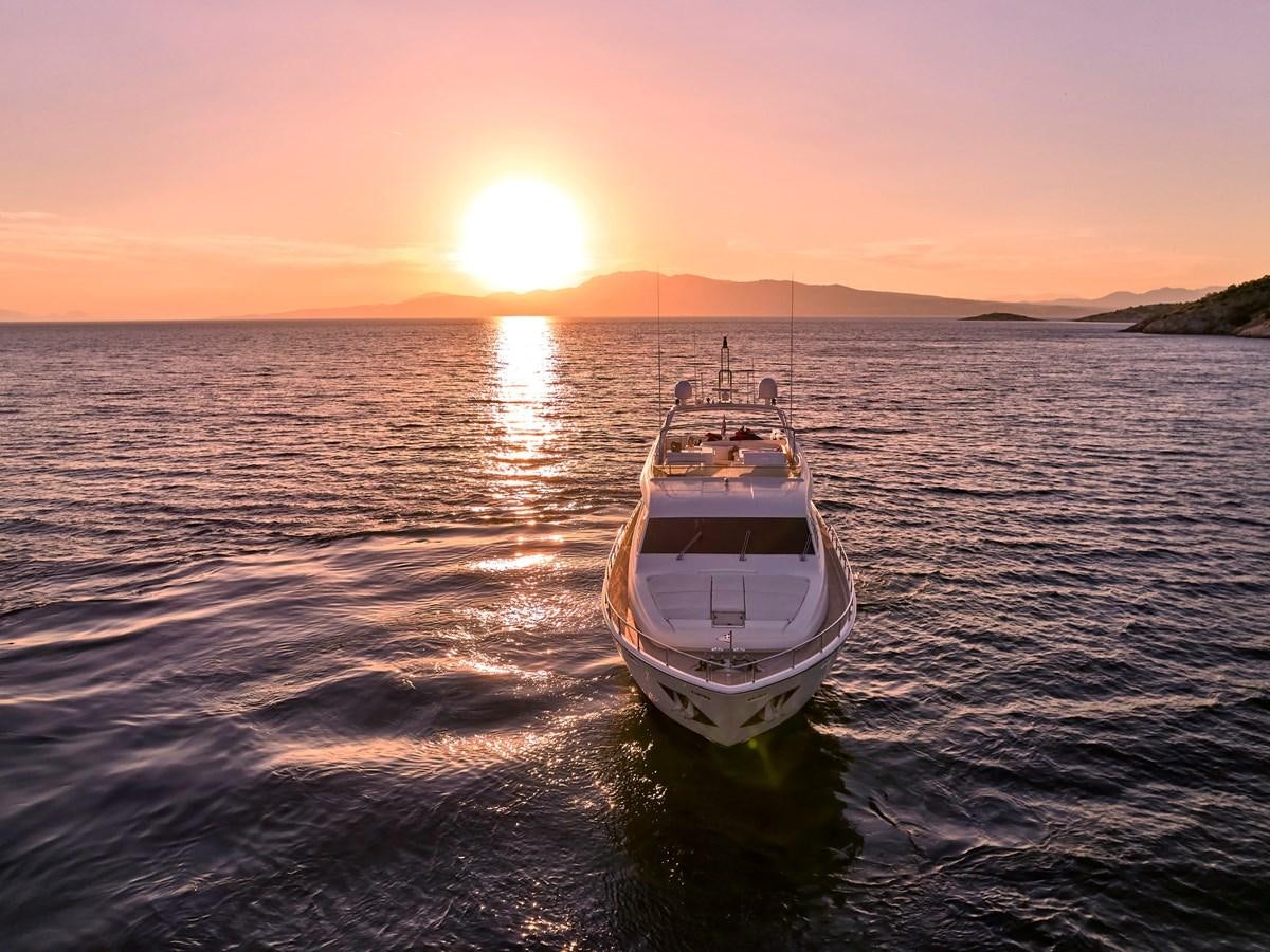 a boat in the water aboard ESTIA YI Yacht for Sale