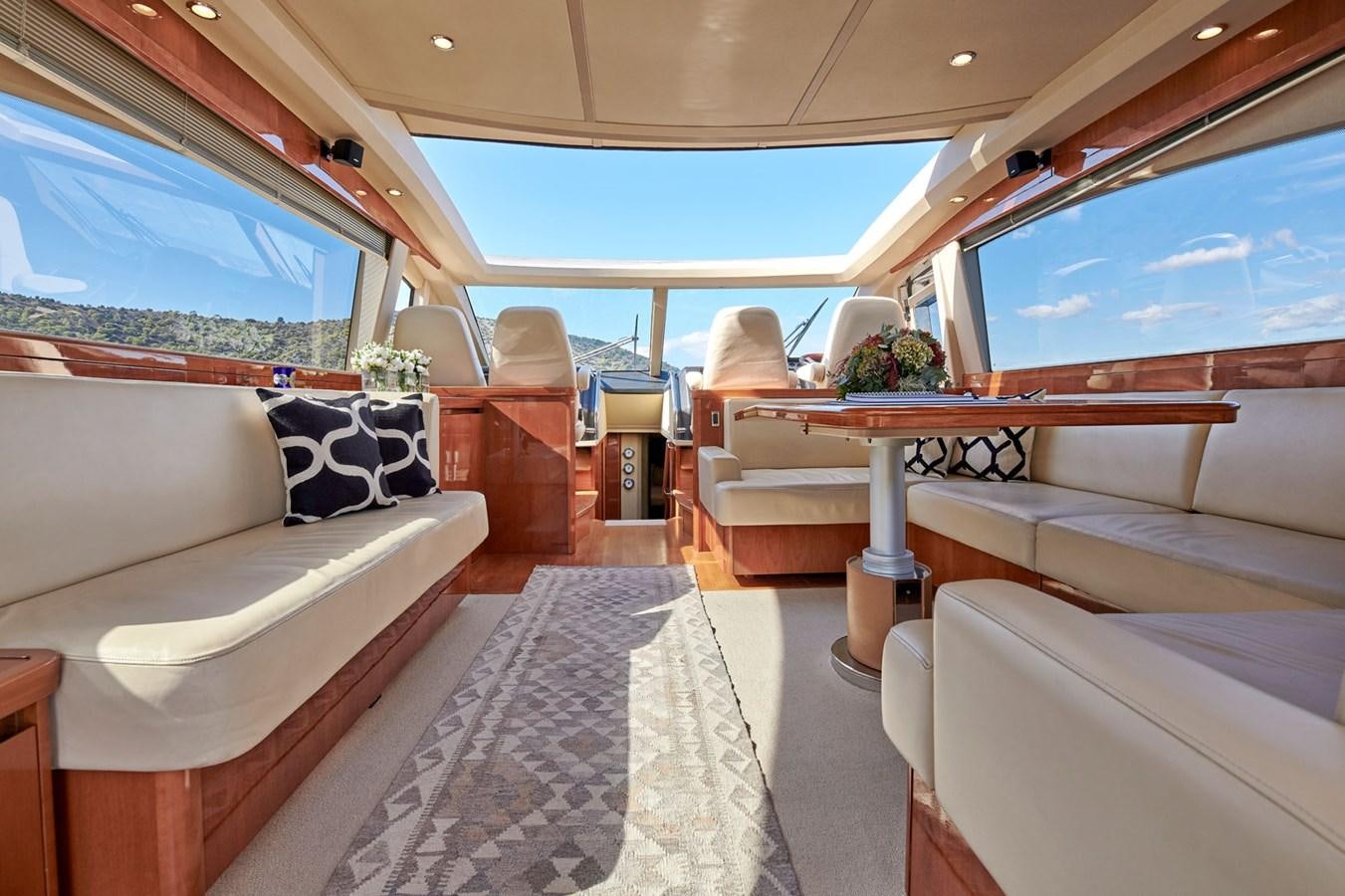 inside of a car aboard ESTIA ONE Yacht for Sale