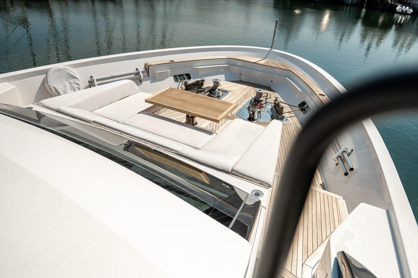 a boat with people on it aboard VISSOTTA Yacht for Sale