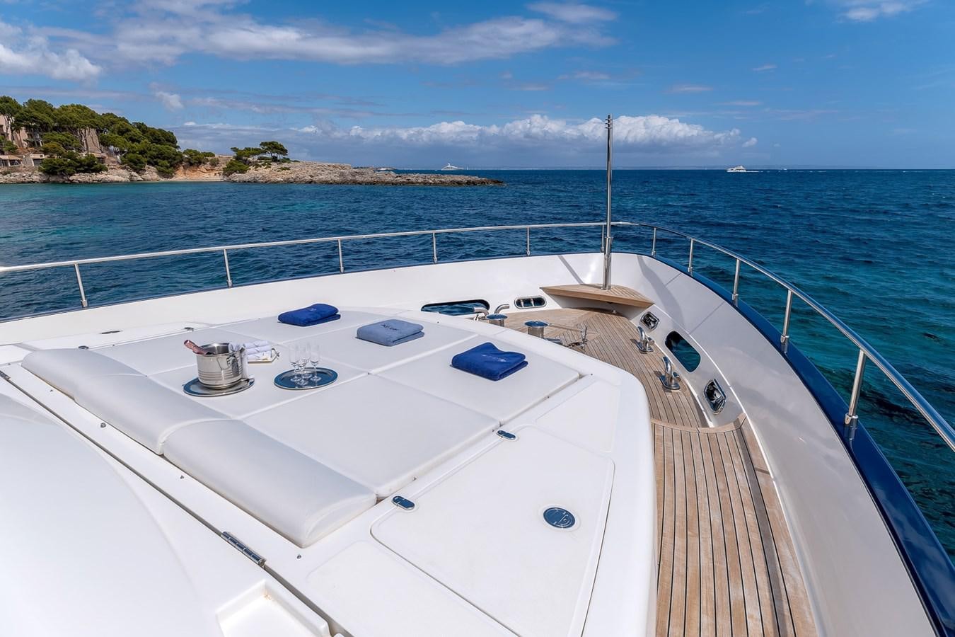 a boat on the water aboard MALEN Yacht for Sale