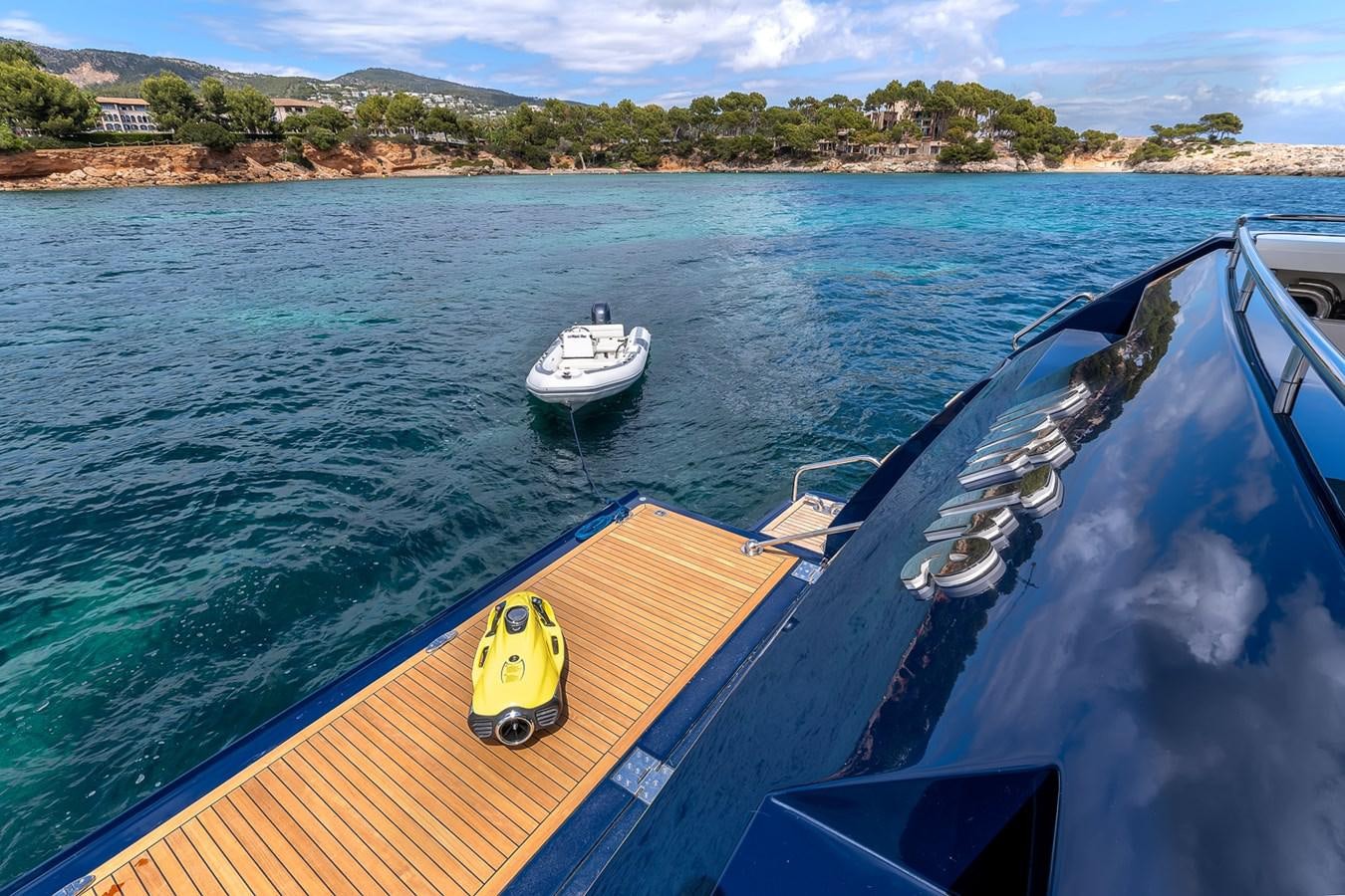 a boat on the water aboard MALEN Yacht for Sale