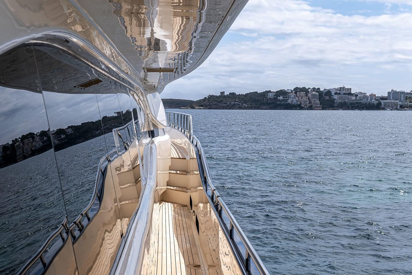 a boat on the water aboard MALEN Yacht for Sale