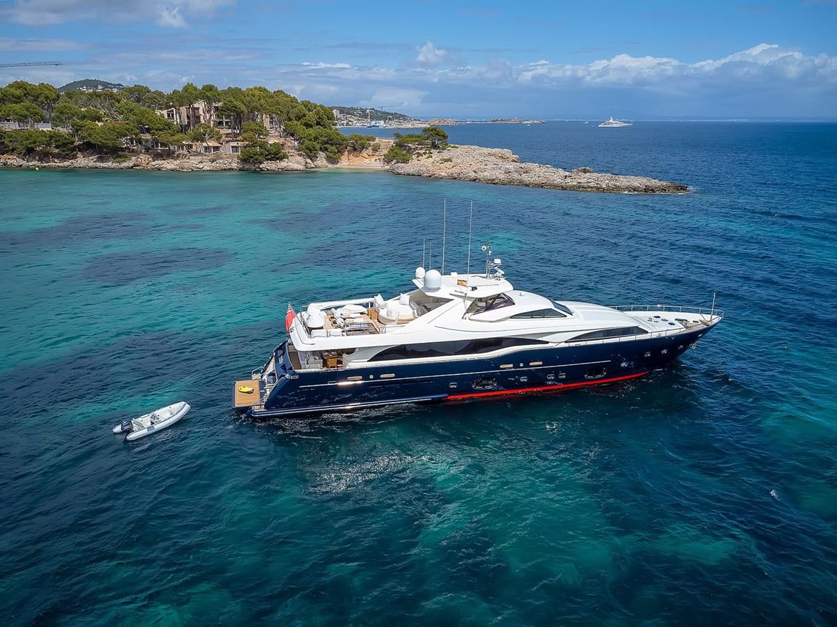 a boat in the water aboard MALEN Yacht for Sale