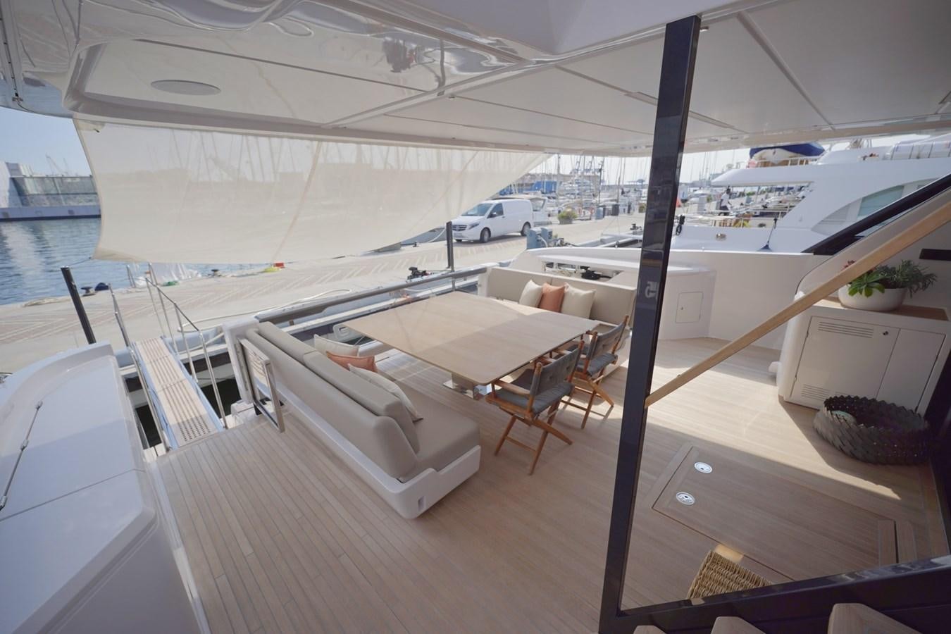 a boat on the water aboard ASMARA Yacht for Sale