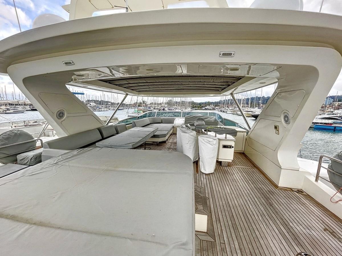 a boat on the water aboard LA FENICE Yacht for Sale