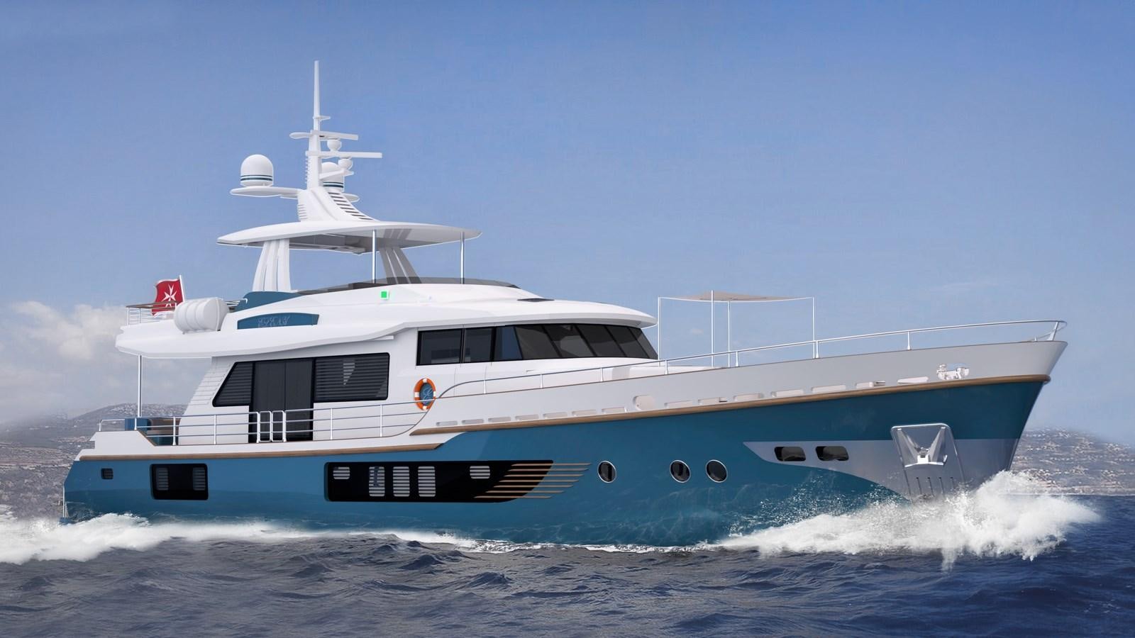 a boat in the water aboard VOYAGE ONE Yacht for Sale