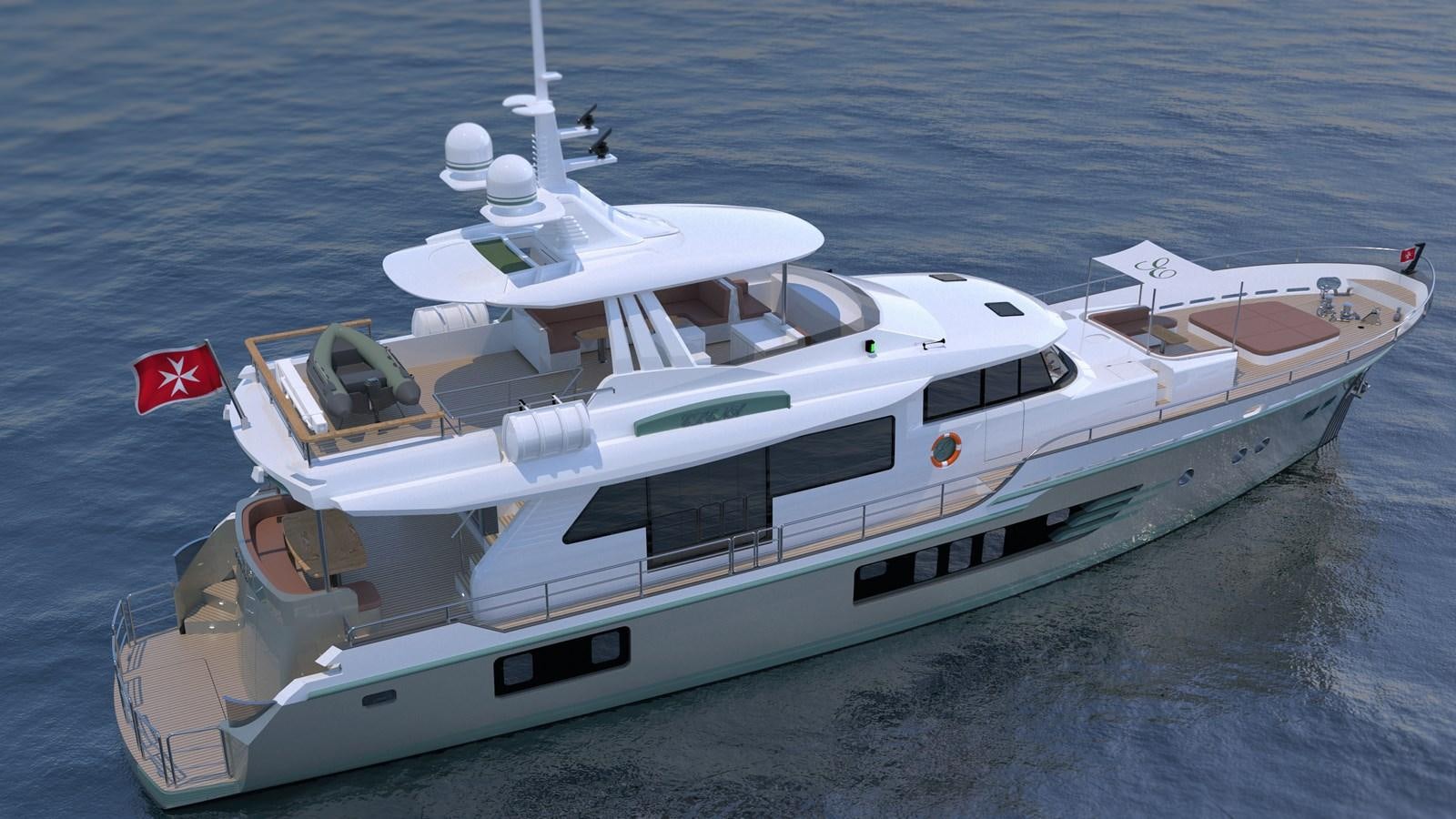 a boat on the water aboard VOYAGE ONE Yacht for Sale