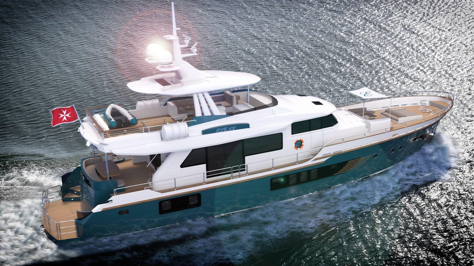 a boat in the water aboard VOYAGE ONE Yacht for Sale