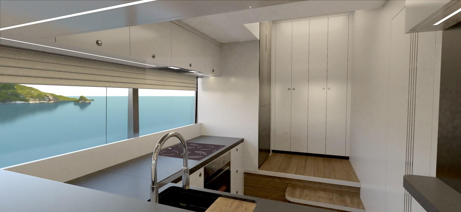 a room with a pool aboard VOYAGE ONE Yacht for Sale