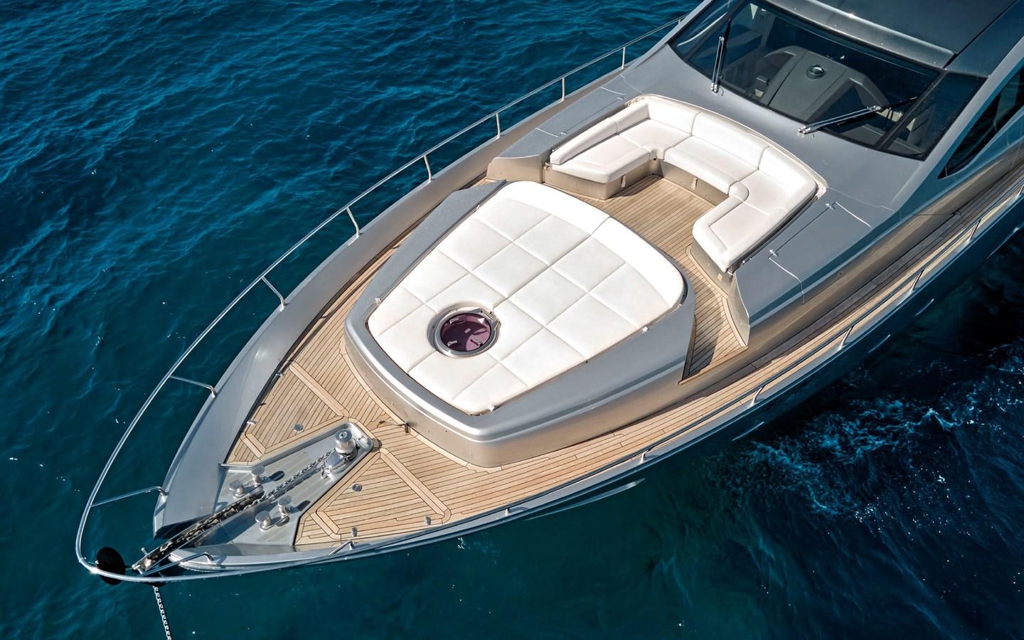 a boat on the water aboard UPTOWN GIRL Yacht for Sale