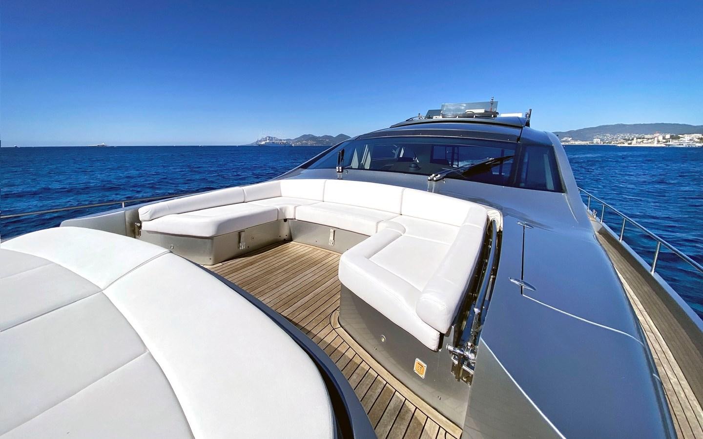a boat on the water aboard UPTOWN GIRL Yacht for Sale