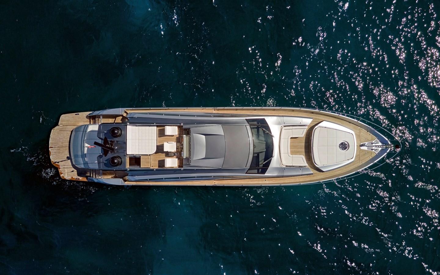 a ship in the water aboard UPTOWN GIRL Yacht for Sale