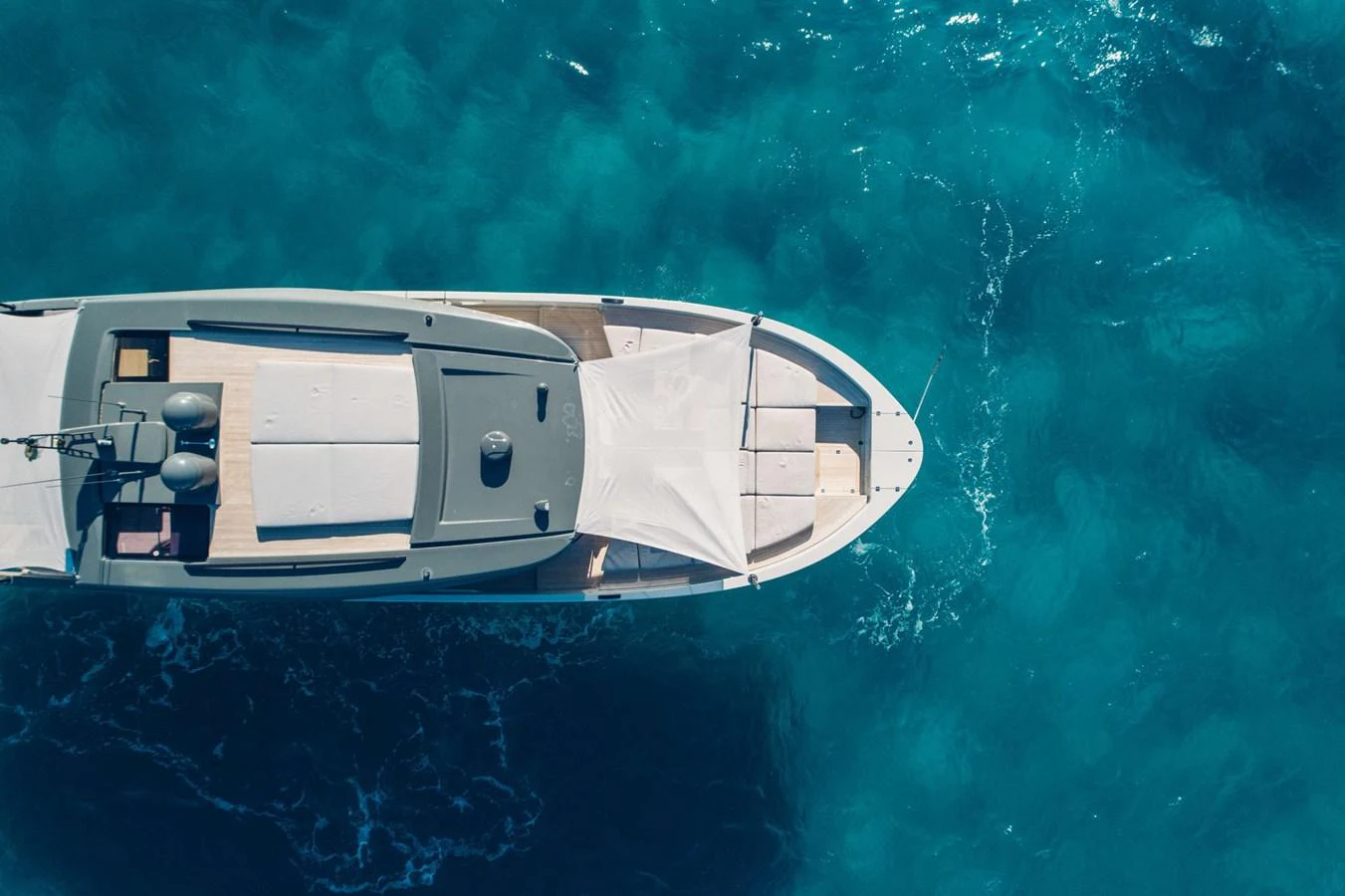 a space ship in outer space aboard 2020 BLUEGAME BGX70 #02 Yacht for Sale