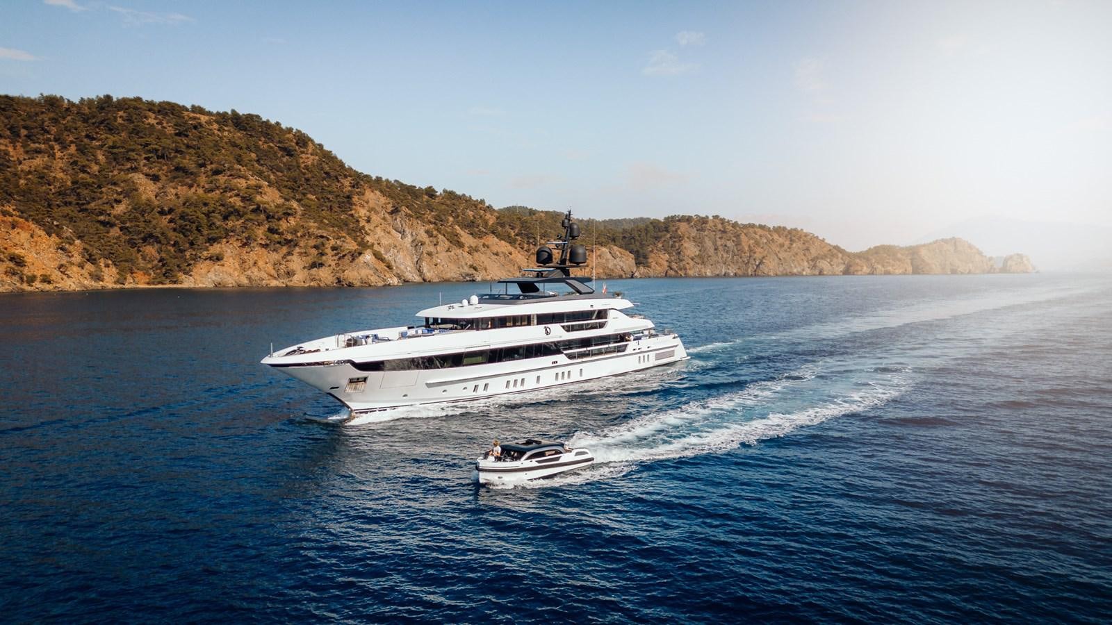 a boat on the water aboard ALULIM Yacht for Sale