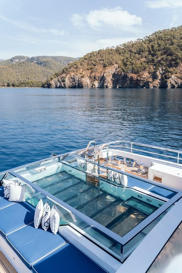 a boat on the water aboard ALULIM Yacht for Sale