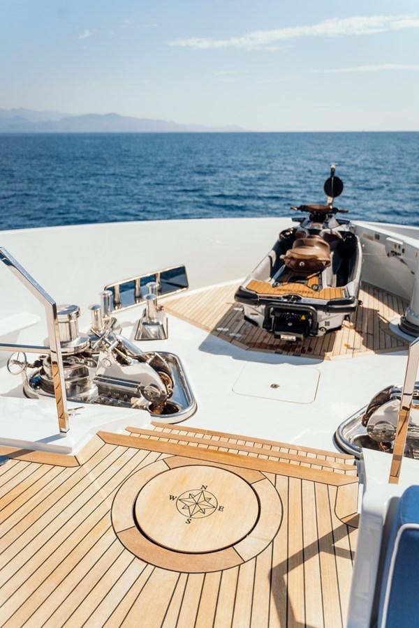 a boat on the water aboard ALULIM Yacht for Sale