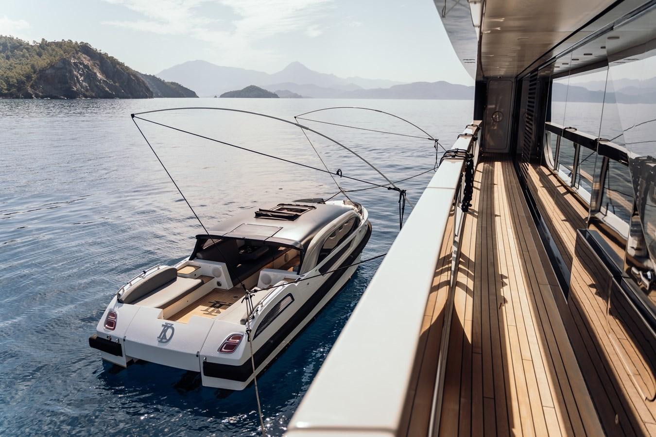 a boat on the water aboard ALULIM Yacht for Sale