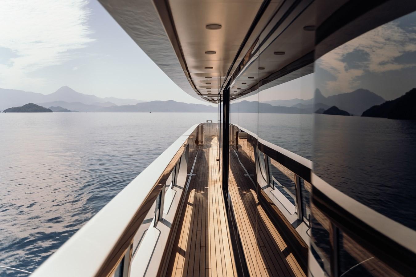 a boat on the water aboard ALULIM Yacht for Sale