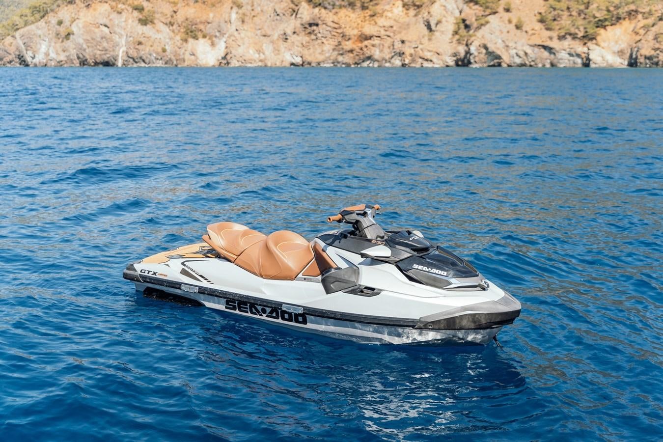 a boat on the water aboard ALULIM Yacht for Sale