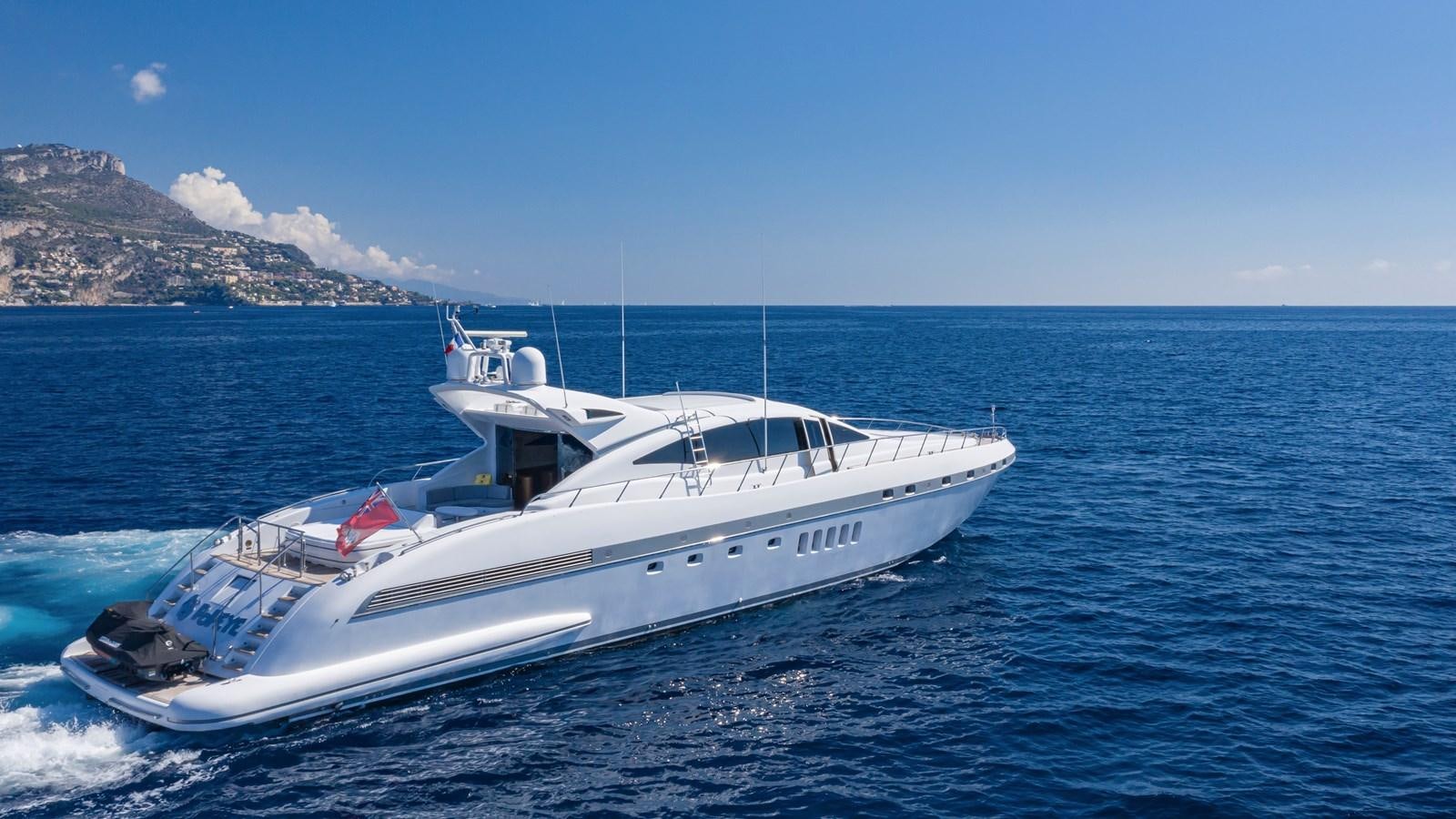 a boat on the water aboard POPEYE Yacht for Sale