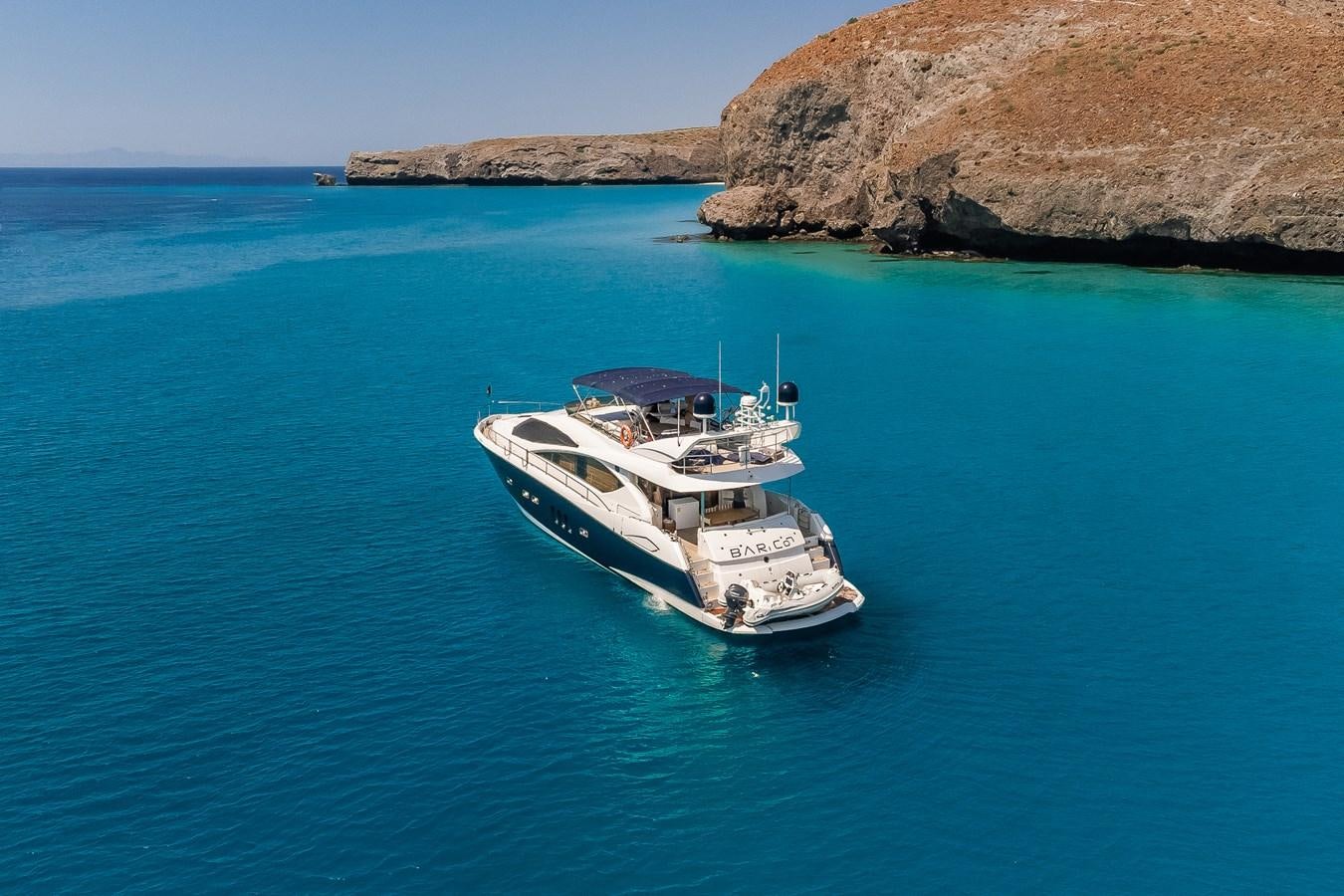 a boat in the water aboard BAR.CO Yacht for Sale