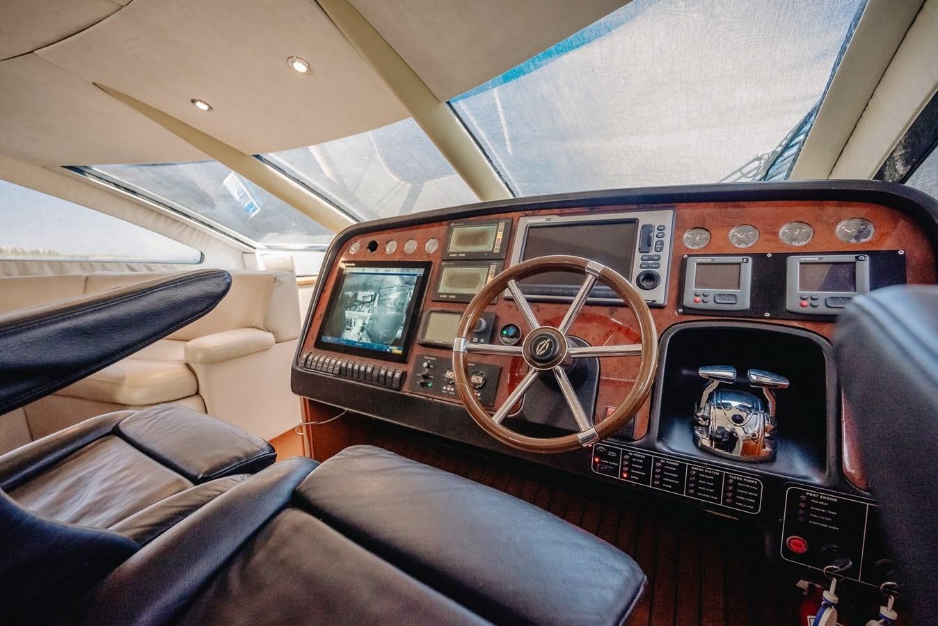 inside of a car aboard BAR.CO Yacht for Sale