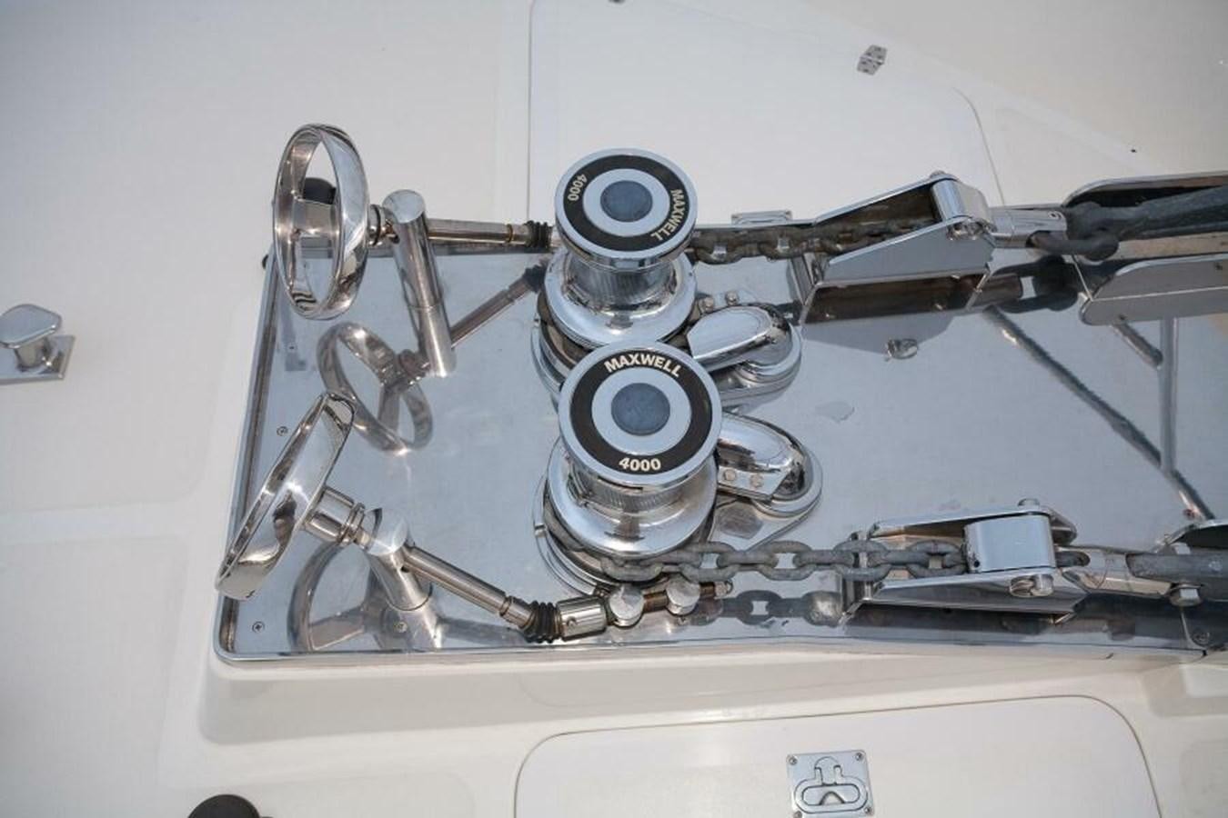 a machine with a large metal object aboard AL DI LA Yacht for Sale