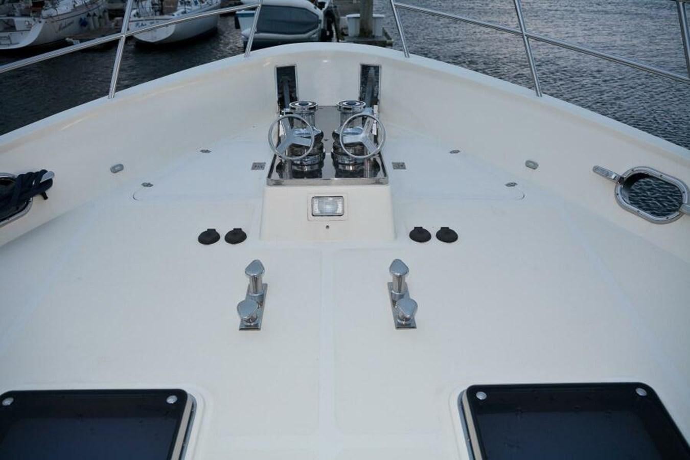 a white rectangular object with black circles on it aboard AL DI LA Yacht for Sale