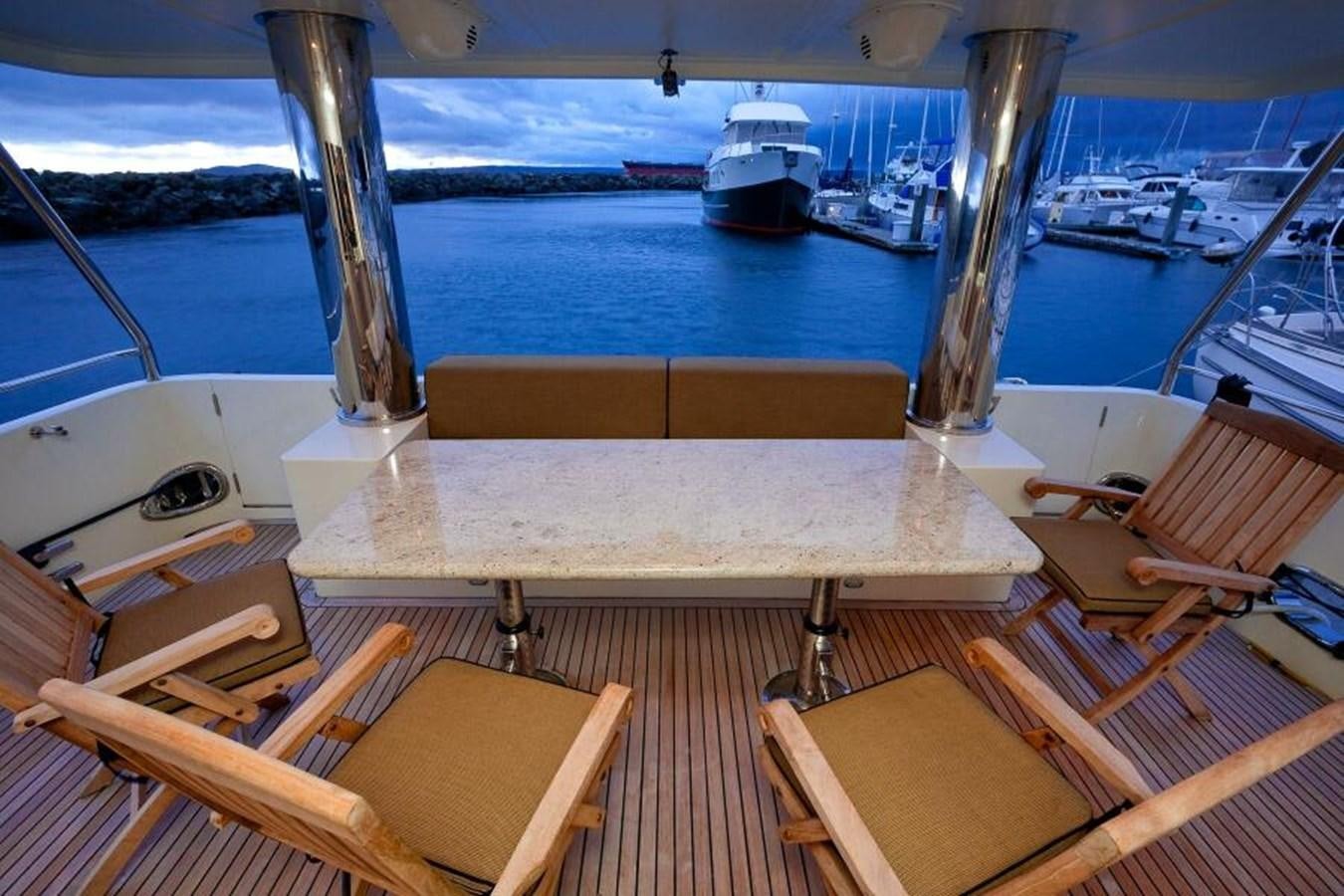 a boat on the water aboard AL DI LA Yacht for Sale