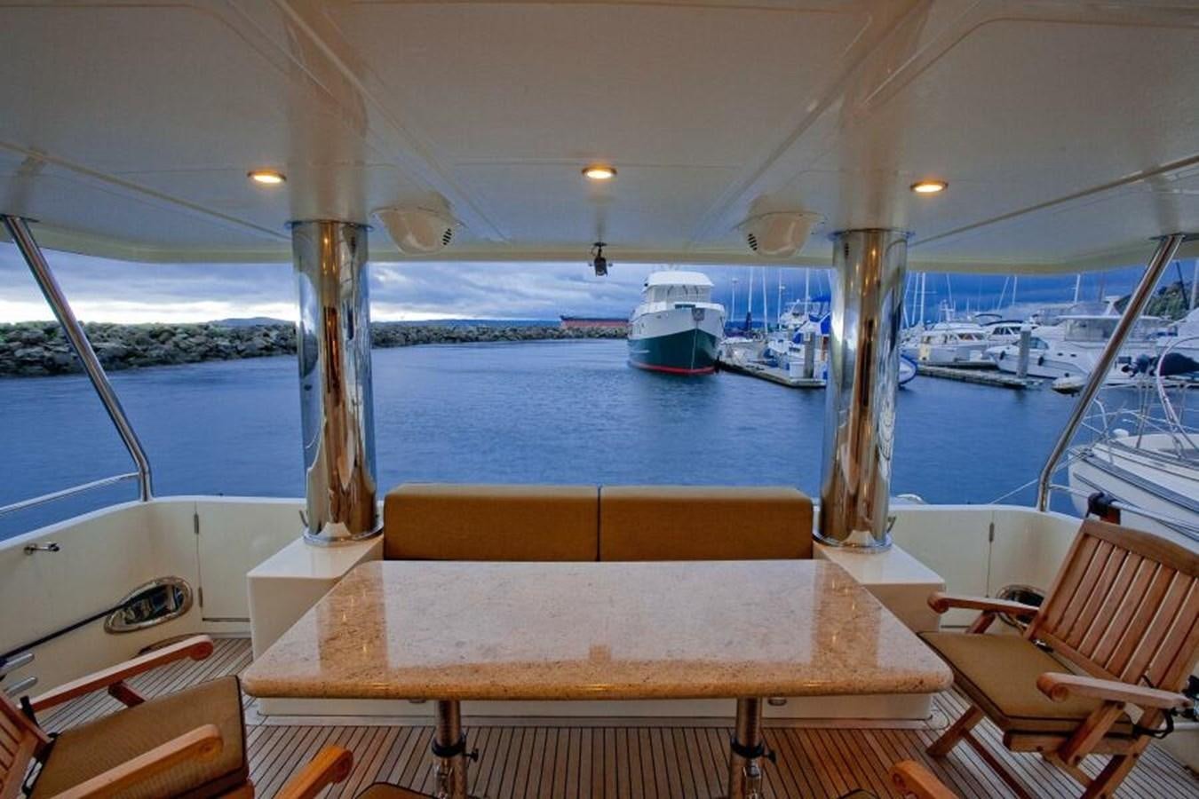 a boat on the water aboard AL DI LA Yacht for Sale