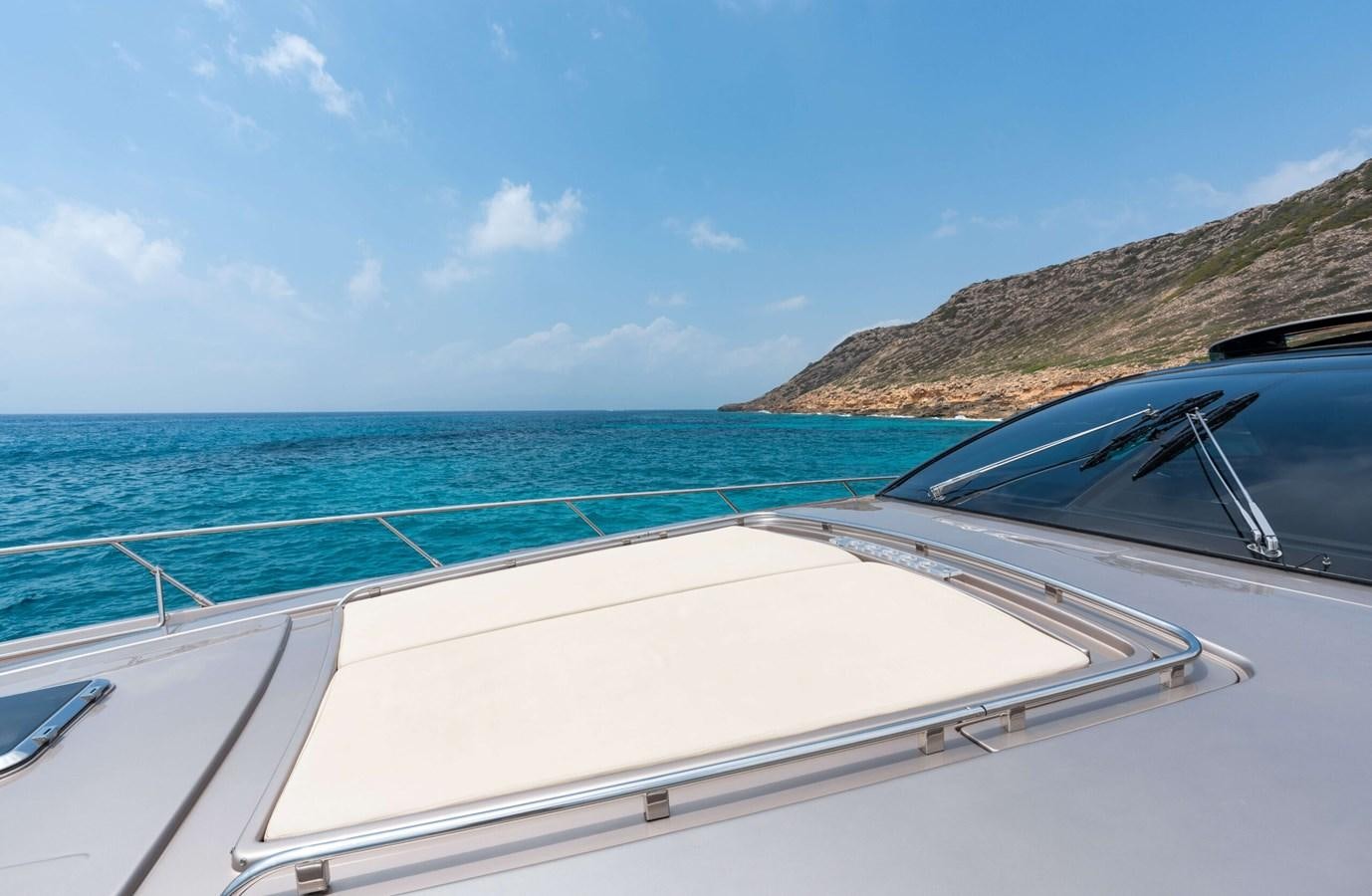 a boat on the water aboard 2008 RIVA SUPER EGO 68 Yacht for Sale