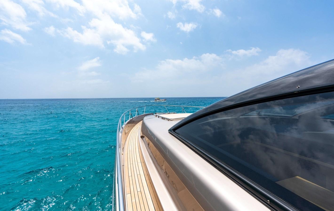 a boat on the water aboard 2008 RIVA SUPER EGO 68 Yacht for Sale