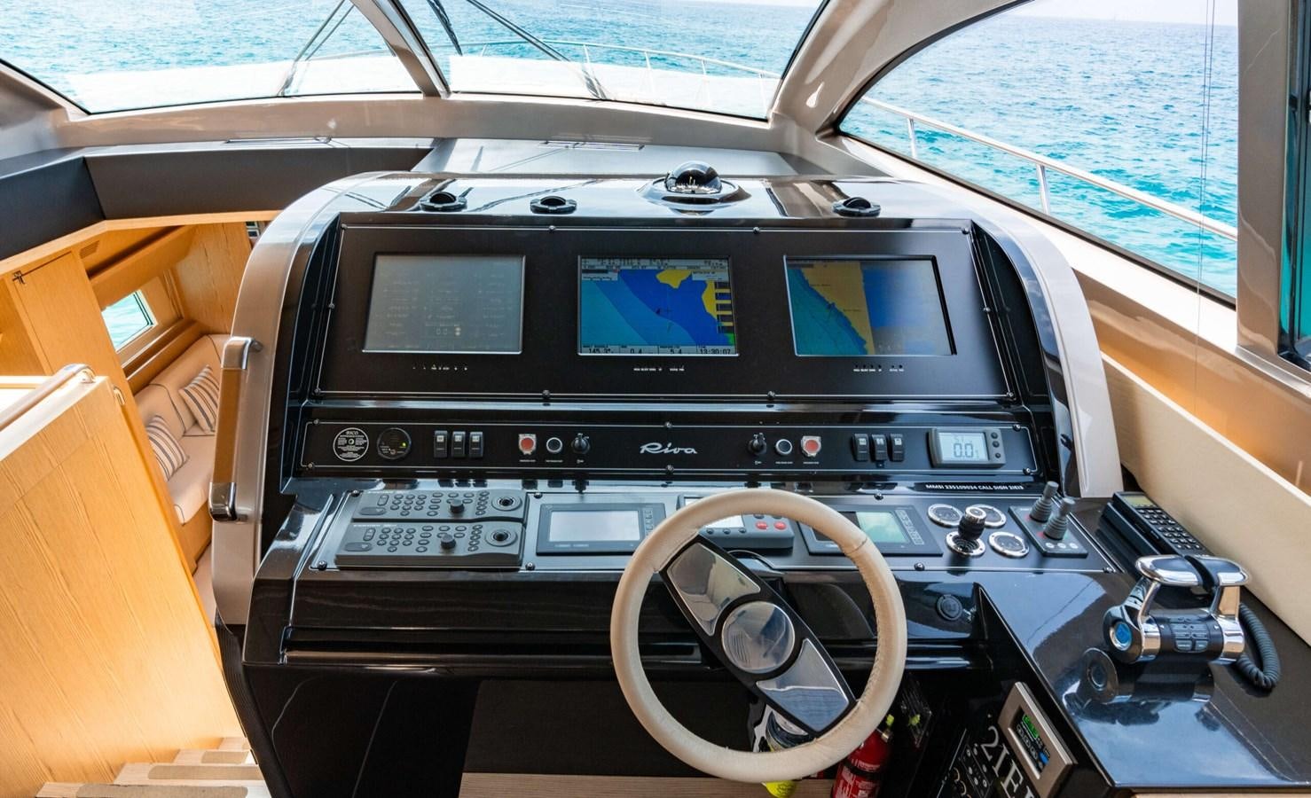 the inside of a plane aboard 2008 RIVA SUPER EGO 68 Yacht for Sale