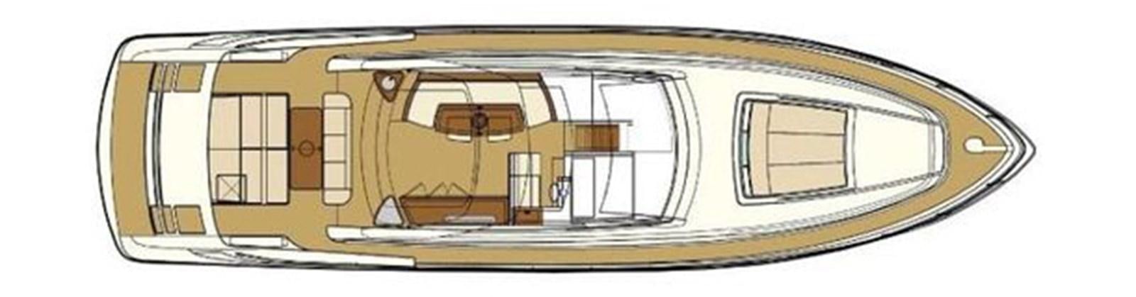 a reflection of a building aboard 2008 RIVA SUPER EGO 68 Yacht for Sale
