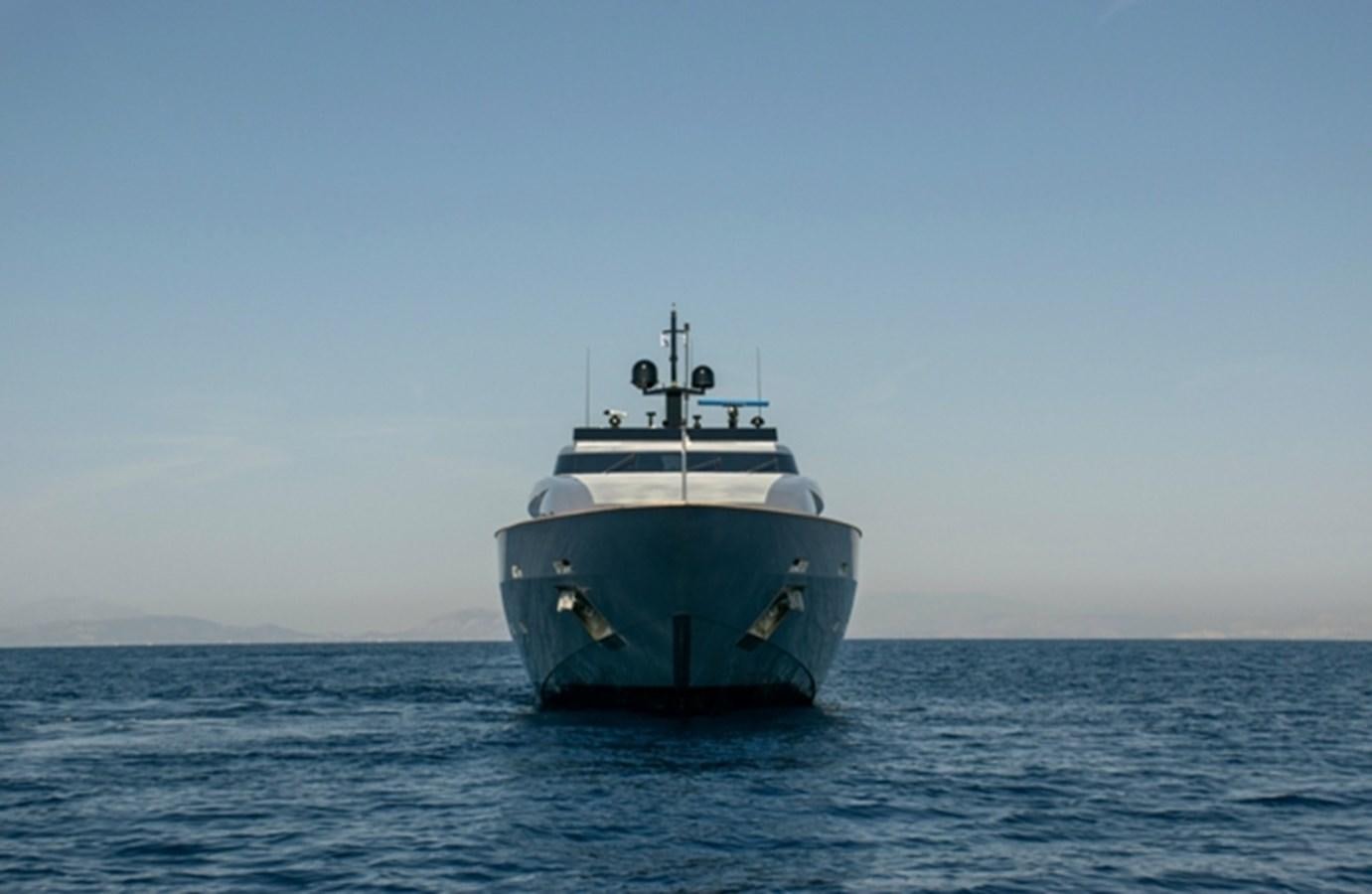 a boat in the water aboard TIN TIN Yacht for Sale